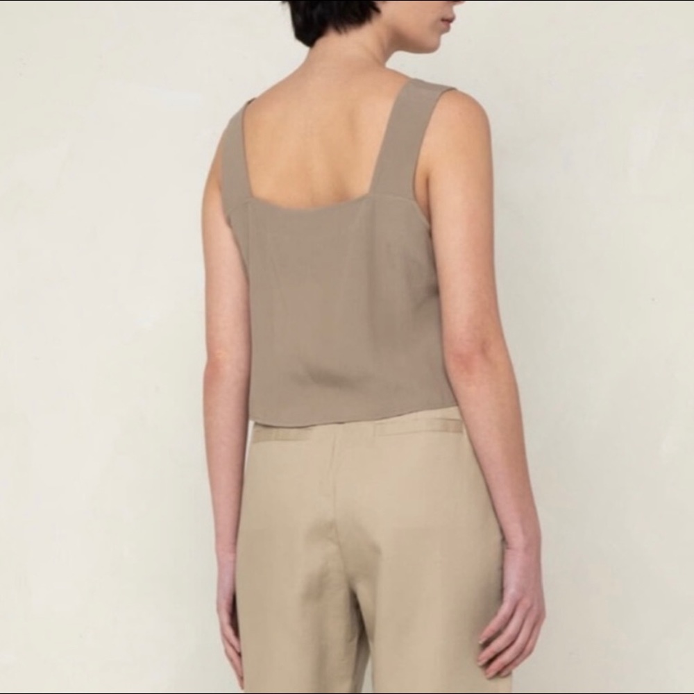 NWOT Oak + Fort • Beige Tank